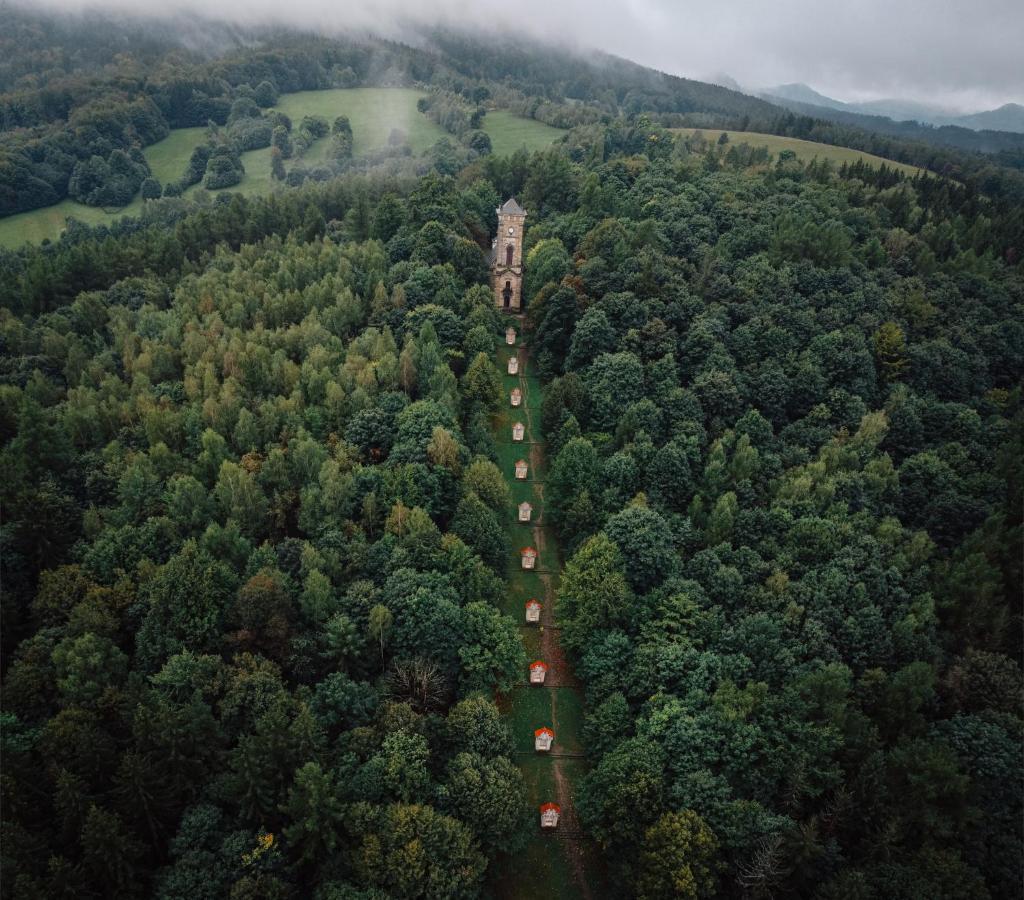 Penzion U Vyhlidky Хршибска Экстерьер фото