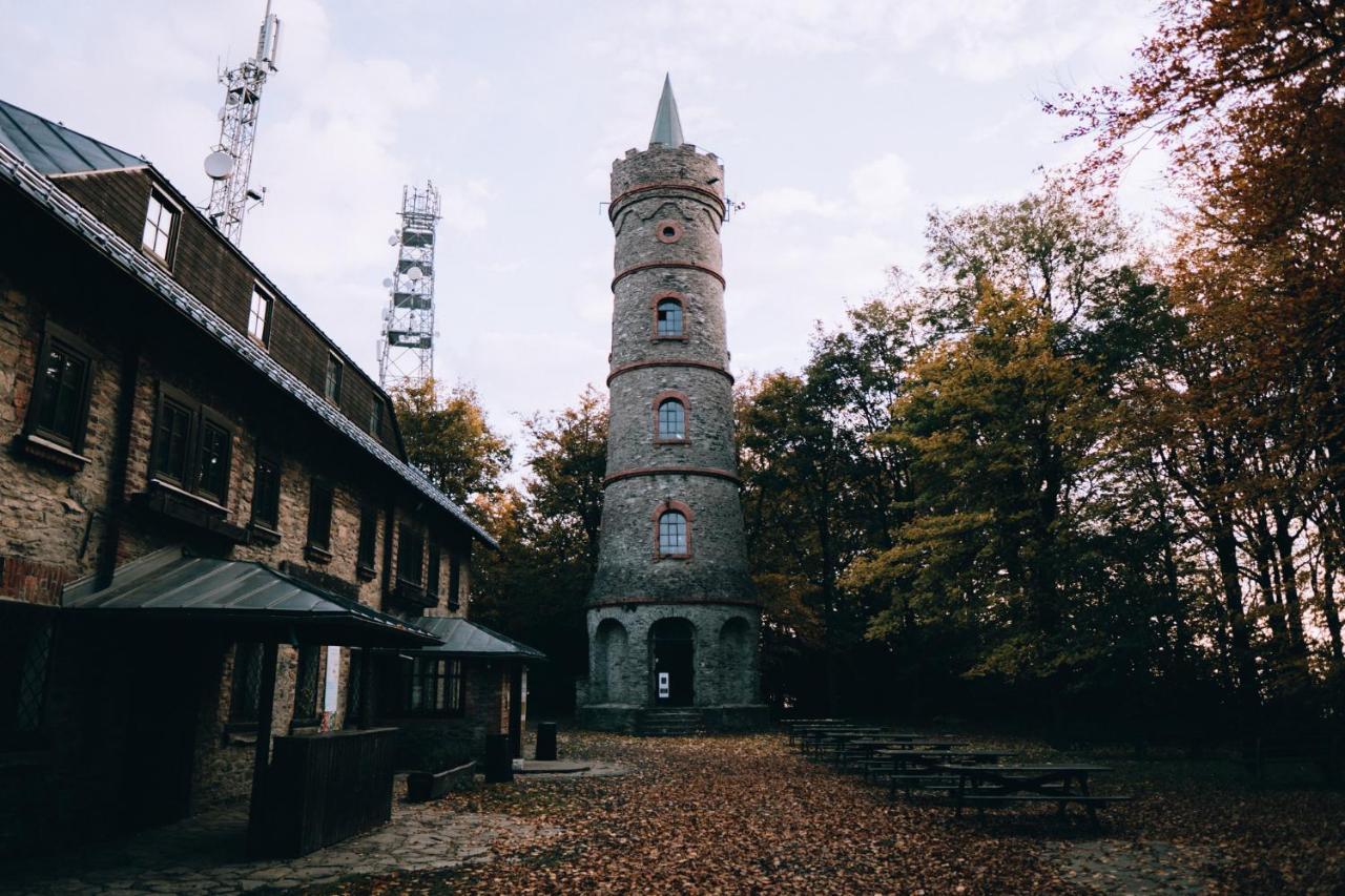 Penzion U Vyhlidky Хршибска Экстерьер фото